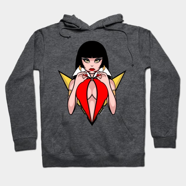 Vampirella Hoodie by Dark_Inks